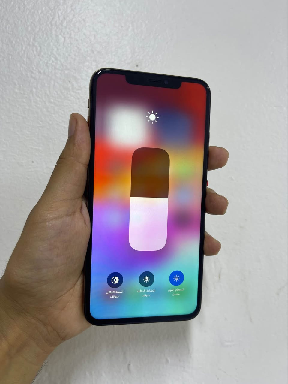 ايفون اكس ماكس ذاكرة 512 بطاريه 100 دبل شريحه نضافه 100‎%‎ فقط مبدل بطاريه اصليه مكفول كله شغال سعره 250 وبي مجال مكاني البصره *********** البصرة, العراق
