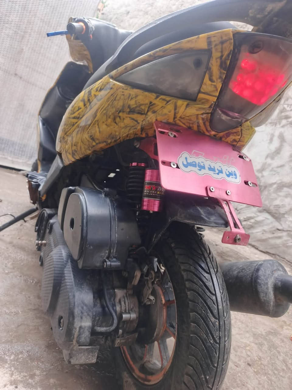 سلام عليكم شباب دراجه ماكس مضلع مزوده تزويد بيه ٢٠٠ الف سعره ٥٠٠ وبيه مجال او مراوس شعدك طب خاص ***********
