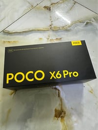 بوكو X6 برو • شاشة مكسورة • ملحقات كاملة