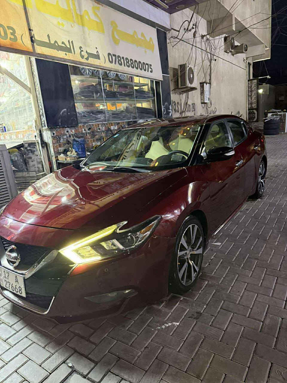 نيسان مكزما وارد امريكي
محرك كير مكفولات
بصمه 
كشن جلد 
شاشه 
ماوس 
مشنات تدفئه
لدات امامي وخلفي 
تبريد قطعتين 
بدون ارباك 
تخم تاير جديد 
تبديل صندوك وصبغ جاملغات الخلفيه 
حادثها خفيف
السعر ١٢٠ 
رقم *********** السماوا, المثنى
