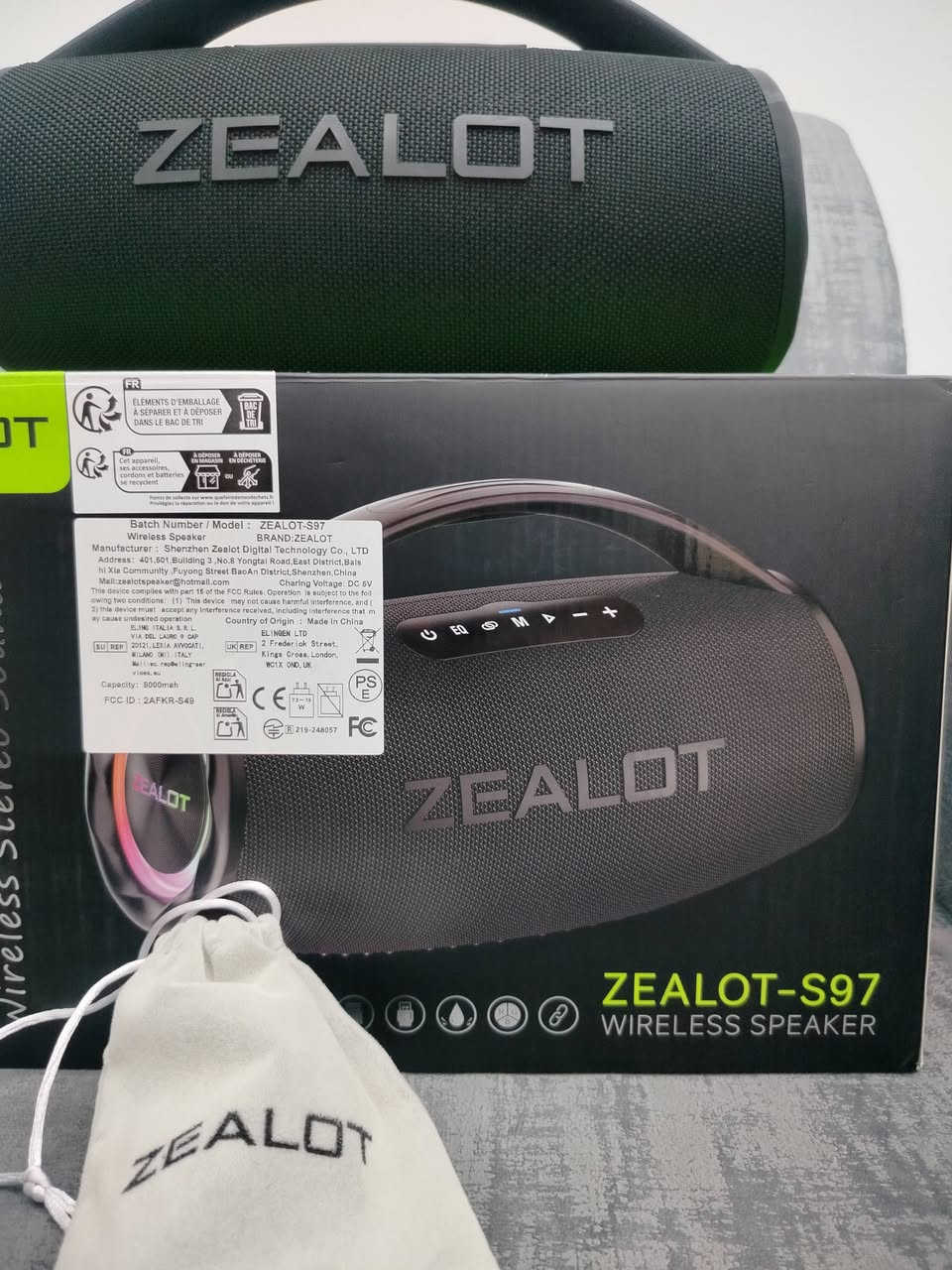 للبيع زيلوت جديد بالكارتون


**إذا كنت صاحب هذا الإعلان وتريد حذفه لأي سبب، رجاءا أرسل رسالة إلى الدعم الفني**