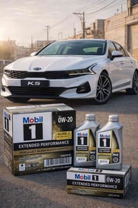 🛢️ زيت Mobil 1 0W-20 🇺🇸 أصلي أمريكي ✅ يمشي 20,000 مايل حقيقي ✅ Full Sy...