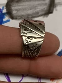 فضة ٩٢٥ • فري سايز • ورق بوكر