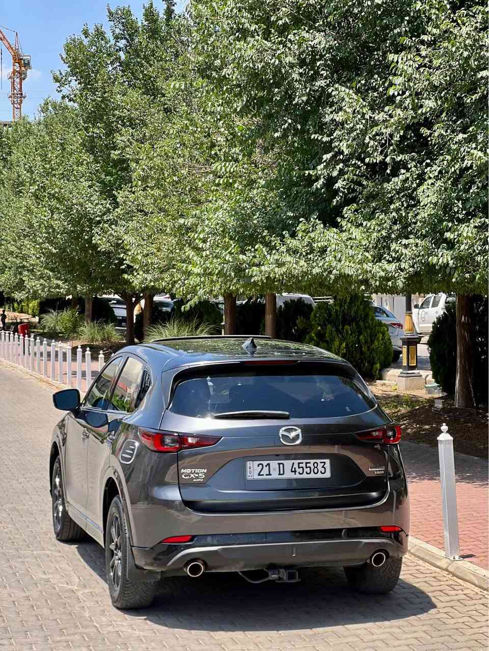 MAZDA CX-5 2023 MOTION
مازدا CX-5  فول مواسەفات 
مەکینەی 2.5L بێتۆڕبۆ مەرخوبەکەیە 
دەبڵ ئەکسل 
سلایت 
کوشن جڵت 
کوشن کارەبا 
کوشن خەزن 
لایت زینۆن 
دەبڵ لید
ئۆتۆ هۆڵد برێک بەسمە  
دوگمەی سپۆڕت 
شاشە گەورە 
ڕادارو کامێراو حاسە 
فول فول مواسەفاتە 
یەک  پارچەو پەڵەیە کی بۆیاخە
بێنا و گرتن  
سەیارەکە ڕەقەم سلێمانیە سەنەوی تازە 
تەحویلو خەرامە بە شەرت 
*********** السليمانية, العراق
