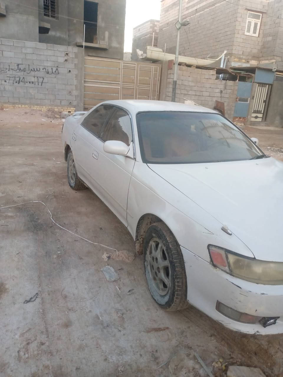 السلام عليكم سياره مارك موديل 93 و معلاية 2000 سياره كهربائيات شغالة السيارة مكفولة من الكص ونقل جثة راعيها بالبصرة راعيها يريد تحويل الشراي يراسلني وبي خير ويدلل رقم الهاتف:*********** ملاحظة فقط بيها ضربة بالجاملغ الخلفي
