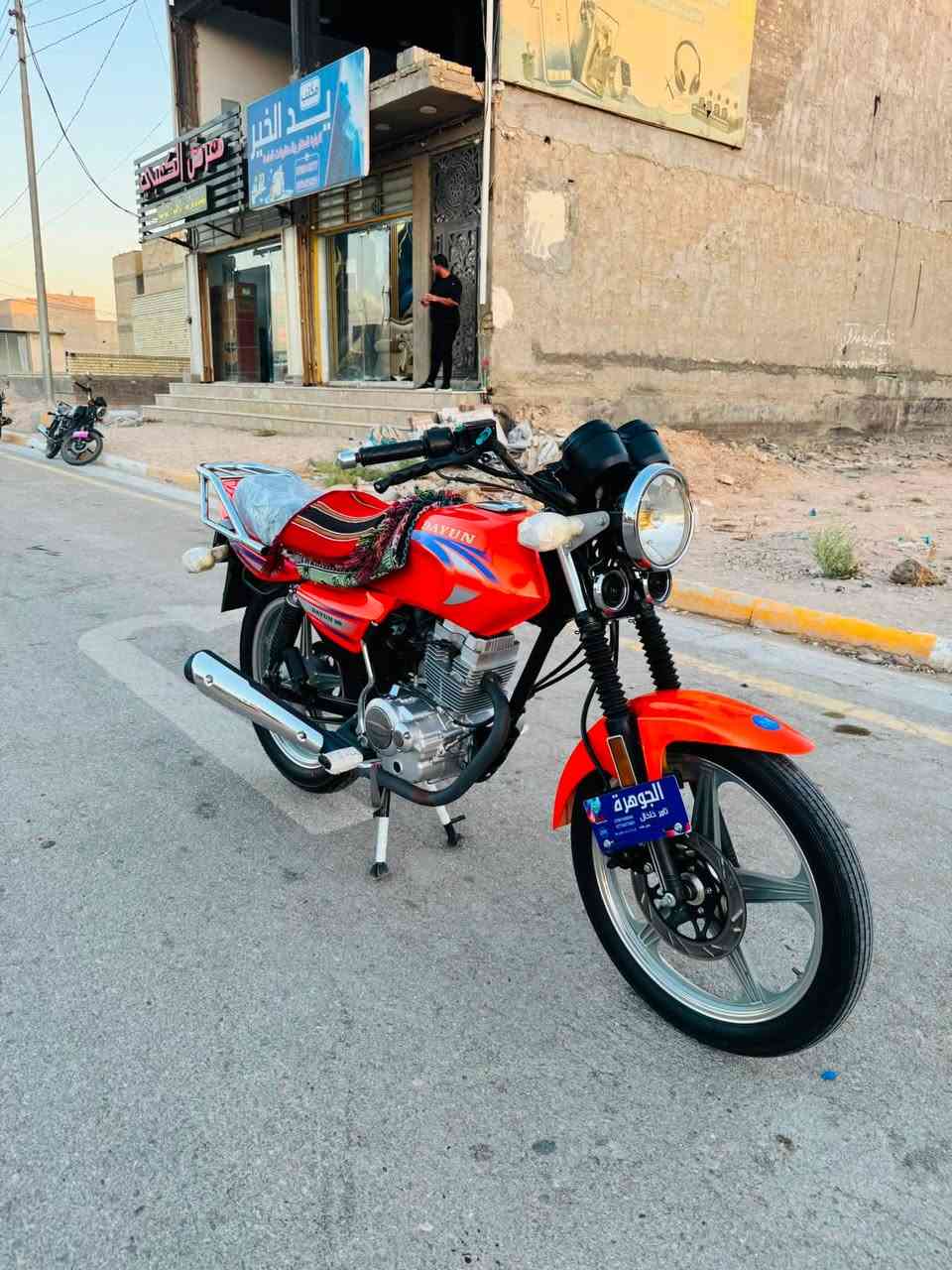 للبيع دايون 2023طالعه بل24 رقم وسنويه دراجه مكفوله ونضيفه حيل السعر1950 بيها مجال مكانها كربلاء للاستفسار ***********
