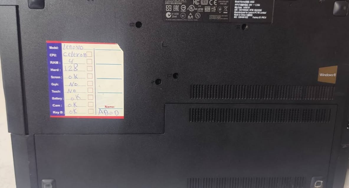 لابتوب Lenovo قديم رام4 هادر 128 للبيع


**إذا كنت صاحب هذا الإعلان وتريد حذفه لأي سبب، رجاءا أرسل رسالة إلى الدعم الفني**