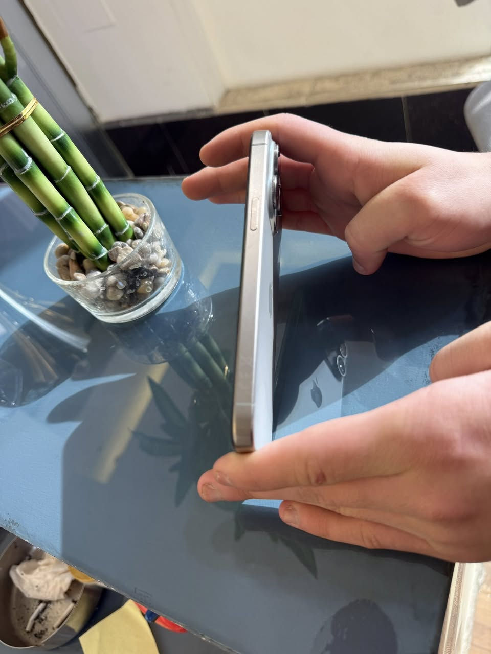 السلام عليكم 15برو ماكس ذاكره 256 بطاريه 85  مبدل شاشه اصليه  كلش نضيف جهاز تحفه 
السعر700الف وبي مجال بسيط  متواجد خاص مكاني بغداد المنصور


**إذا كنت صاحب هذا الإعلان وتريد حذفه لأي سبب، رجاءا أرسل رسالة إلى الدعم الفني**