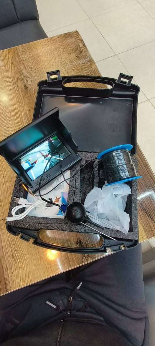 قرب الموسم ولازم تجهز العده من هسه 
كاميرا صيد اسماك  للبيع بعدها جديده لوك غير مستخدمه السعر ٧٥ وبيها مجال  بسيط ويوجد توصيل لكل المحافظات للاستفسار الاتصال بالرقم ‏‪***********‬‏ أو واتساب،👇👈

 *********** واتساب
