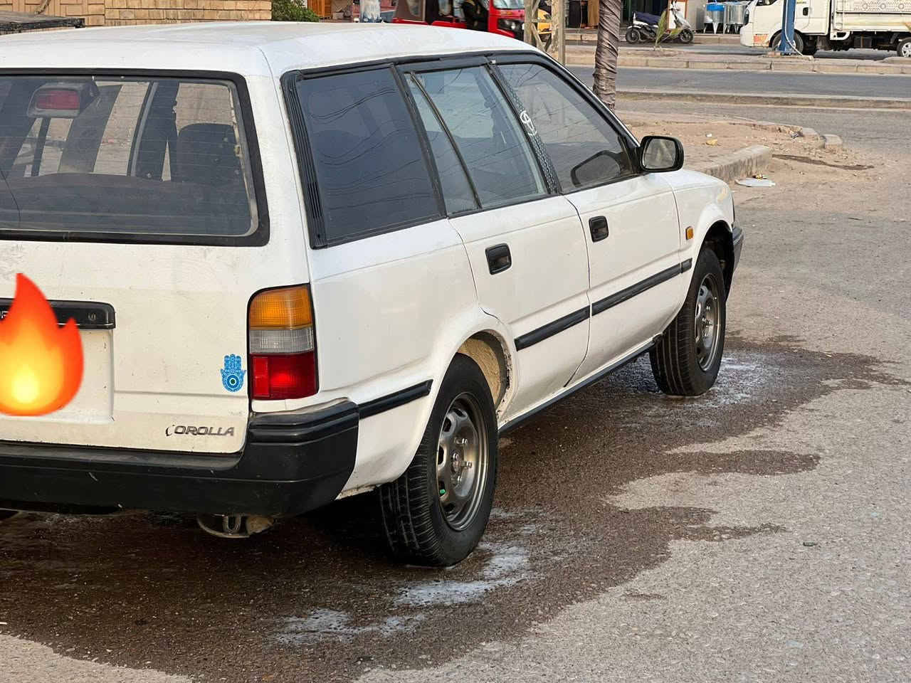 كولاء ستيشن البيع ايسر بلاد رقم بغداد الجديد السياره مكفوله من الحادث والعيب الشرعي مديل 92 السياره ما ناقصه شي كله شغال كير ومكينه مكفولات*********** 
السعر 55
