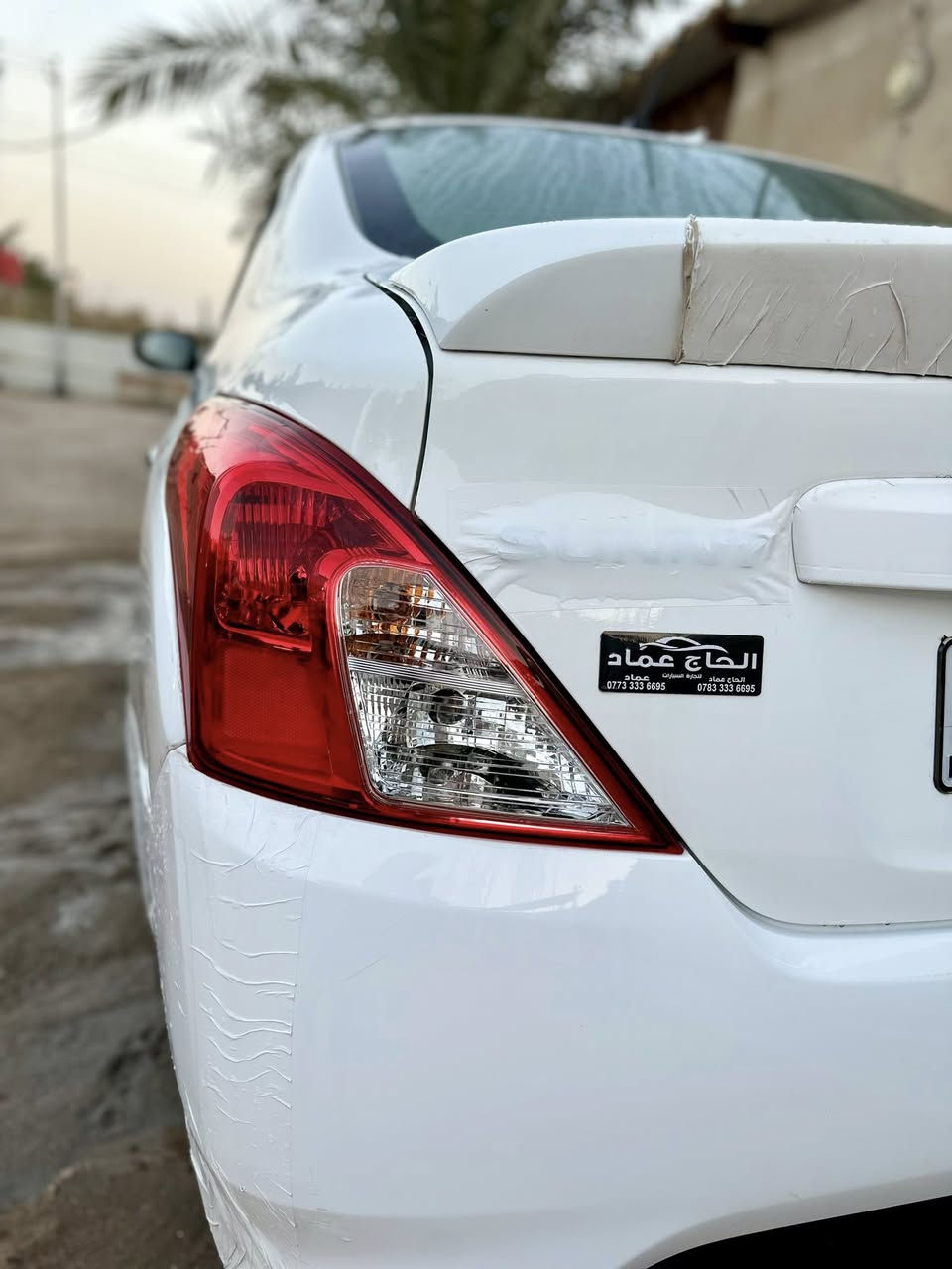 نيسان سني مصري 2025 
كفالة عامة ماعده جزء بلمدكر الخلفي مصبوغ 
السيارة جديدة بحالة الوكالة 
شاشة لكزز وكامرة خلفية دوارة 
اشاير بلمري وتحكم ستيرن
تبريد خلفي وأمامي 
رقم أربيل بسم شركة تريد تحويل او كالة
البصرة ابو الخصيب
السعر 115 وبيها مجال 
***********
