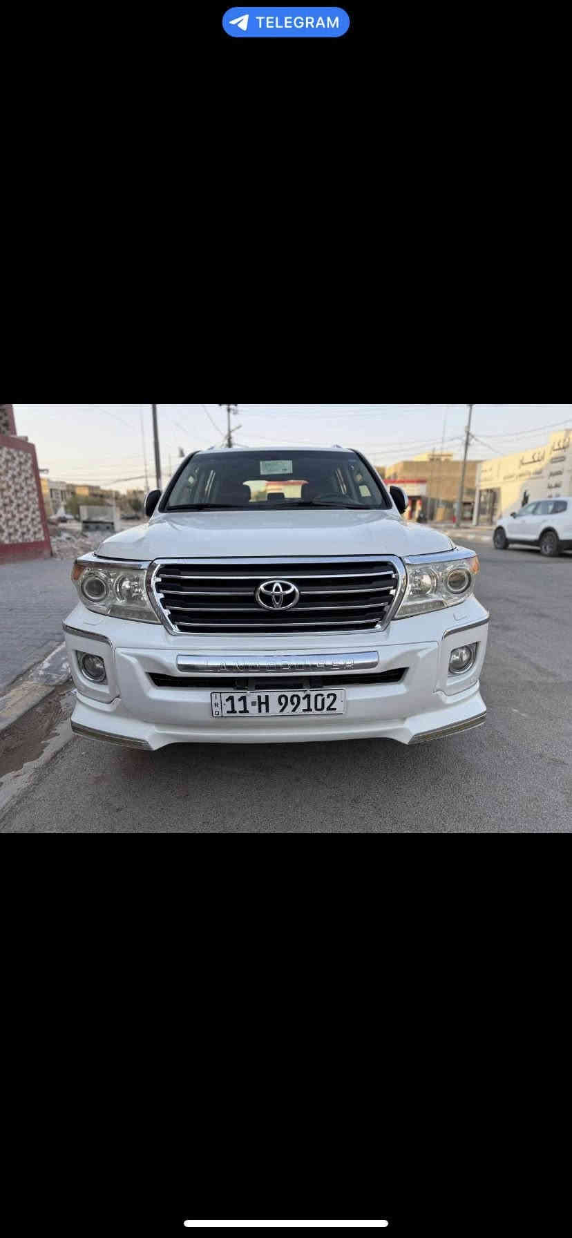 ‏سلام عليكم 
للبيع لاندكروزر 2014 فطيمي 
‏رقم بغداد باسمي تحويل مباشر
‏السيارة فتحة سقف 
‏ كشنات جلد + كشن كهرباء نظام ثلاث حركات
‏شاشة كبيرة + حساسات أمامية خلفية 
‏تحكم ستيرن تخم تاير جديد 
‏تبريد ثلاث قطع المرايات الجانبية كهرباء
‏إلى آخره من مواصفات  
‏سيارة جديدة جدا  واحلا من الصور استخدام شخصي 
‏ماشية 140 السيارة كاملة بدون أي نواقص . مكفوله كفالة عامة عدا بارد بسيط جدا أثر رصعة 
‏مكان السيارة واسط الكوت 
سعرهة 420 وبيهة مجال بسيط 
رقم ***********
