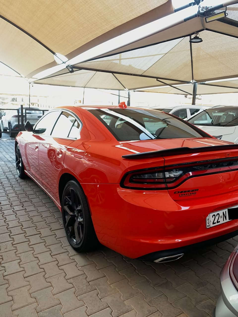 جارجر sxt  2023  بلاك توب  اصل
لون مميز برتقالي 

وارد امريكي دخول جديد (مرقم اربيل )

 /  فقط رصعه بالبنيد ومعدله بارد بدون صبغ بدون تبديل بدون دواخل /تعتبر كلين

بدنه بلادي دواخل كله بلادي لايتات بلادي 

ماشيه 24 الف ميل

المواصفات :

* مصابيح أمامية زنون . 

* كشافات الضباب زنون . 

* المصابيح الأمامية مع LED . 

* حساسات خلفيه 

* شاشه كبيرة مع نظام ملاحة

* الشاشة مع اوپشنات SRT . 

* سستم صوت الپاين .

* ويل ارتي قياس 20 انج . بلادي

* مقاعد أمامية كهربائية عدد 2 . 

* تشغيل عن بعد . 

* ستيرن كهربائي . 

* محدد سرعة بلوتوث . 

* كاميرا خلفية .

* مرايا متحسسة للاضاءة العالية .

* دخول ذكي (بصمة) .

* ⁠استفسار ***********
***********

* ⁠مكاني كربلاء مدينة معارض كربلاء الجديده

*
