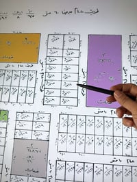 ⭕️ السلام عليكم قطع اراضي للبيع مساحة ( 100 م )  في الامن القومي الغزا...