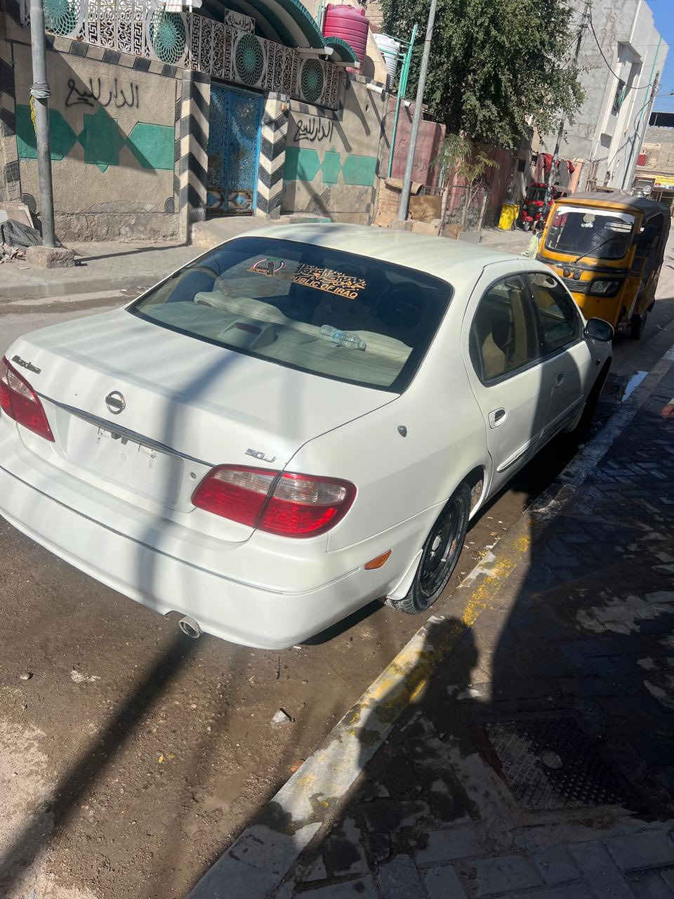 سلام عليكم نيسان مكزما 2008 محرك كير تبريد كهربائيات جاهزه من كلشي جهزته على اساس ارقم وصار عندي ضرف وريد ابيع تاخذه بس ترقم سعر 52 ورقه وبيه مجال خوان الي مو شراي لا يخبرني رحمه الوالدي رقم الهاتف ***********
