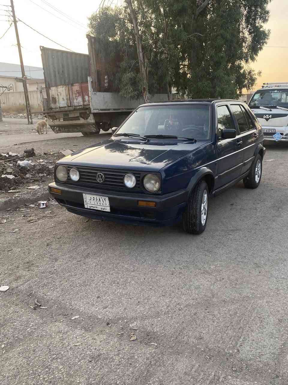 ‏غولف للبيع موديل 89 سيارة جاهزة سعرها 33 وبيها مجال ***********
