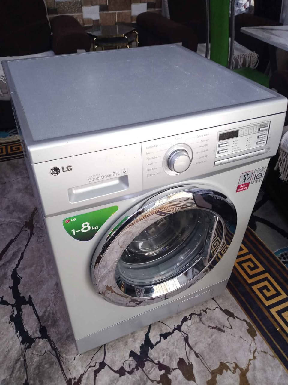 للبيع. غساله فول اوتو . ال جي 8كيلو . نظافة فول . بدون اي تصليح ولا عطل ظمآن الشغل . سعر 275الف بيه مجال . بغداد, العراق


**إذا كنت صاحب هذا الإعلان وتريد حذفه لأي سبب، رجاءا أرسل رسالة إلى الدعم الفني**