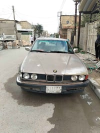 عندي بي أم دبليو للبيع حجم 735 موديل 92 مشروع وطني بسمي محور مكينة وكي...