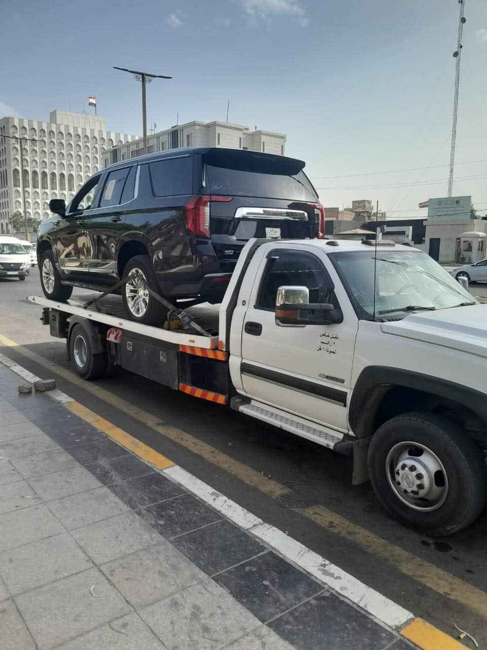 #كرين_سطحي_بغداد
لنقل جميع انواع السيارات داخل وخارج بغداد والمحافظات
《على مدار 24 ساعة 》
نقدملكم خدمة باانسب الاسعار
للتواصل على الرقم 
***********...
*********** ... بغداد, العراق
