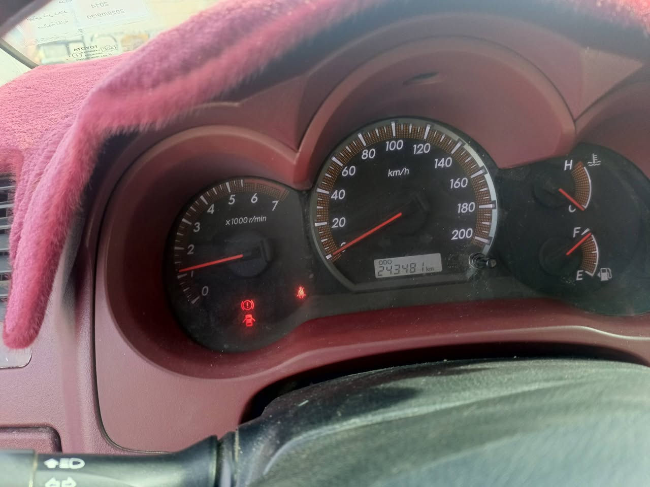 سلام عليكم هايلوكس للبيع موديل 2014 كويتي محرك وكير عل شركة رقم ديالى ماشية 24 مكان سيارة ديالى جلولاء وسانور مرافق المنشور السعر 170 وبيهة مجال قليل 
اتصال عل الرقم ***********
