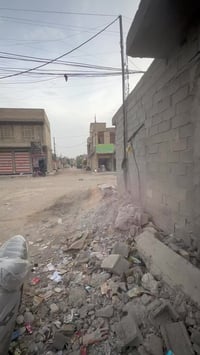 مشتمل هيكل للبيع عنوانه بغداد البلديات حي الزهراء منطقة ال150. اول بيت...