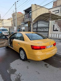 سوناتا للبيع موديل 2010 محرك 2400 گير وحدادية كفالة حادثها شبر بنيد وا...