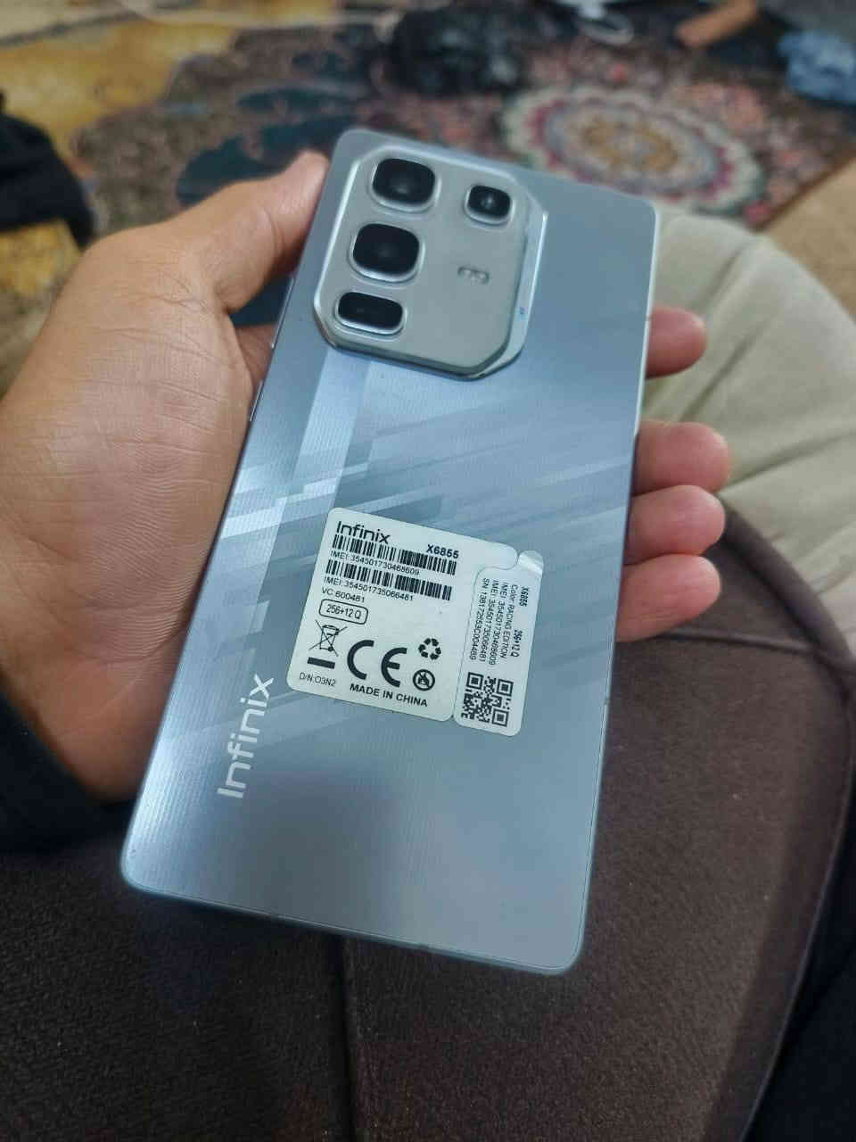 للبيع انفنكس نوت 50 pro ذاكره 256 بدون ملحقات رايده 225 مكاني بغداد قرب مرور الحسينيه مال راشديه ***********
