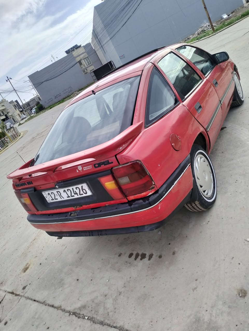 للبيع السعر 34
أوبل فكترا موديل 91 رقم نينوى انكليزي حجم 16 شرط الوكاله والتحويل الشرعي يبيعك مباشر محرك وكير شرط 
صبغ دوائر ودوسات وبيها ضربه بسيط من خلف 
استفسار اتصل ***********    موقع حي التعليم
