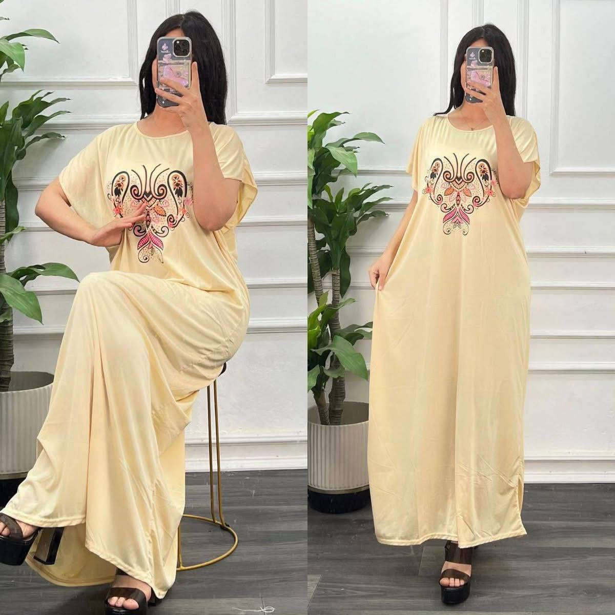 السلام عليكم جميعاً ربي يحفظكم وين ماكنتم عدنا دشاديش نسائيه السعر 5,الف وتوصيل3 لي 
يحب يحجز ***********
