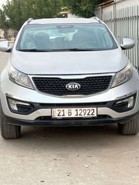 كيا سبورتج موديل 2011 خليجيه مكفوله من الضربه قطعتين صبغ فقط مكينه دوش...