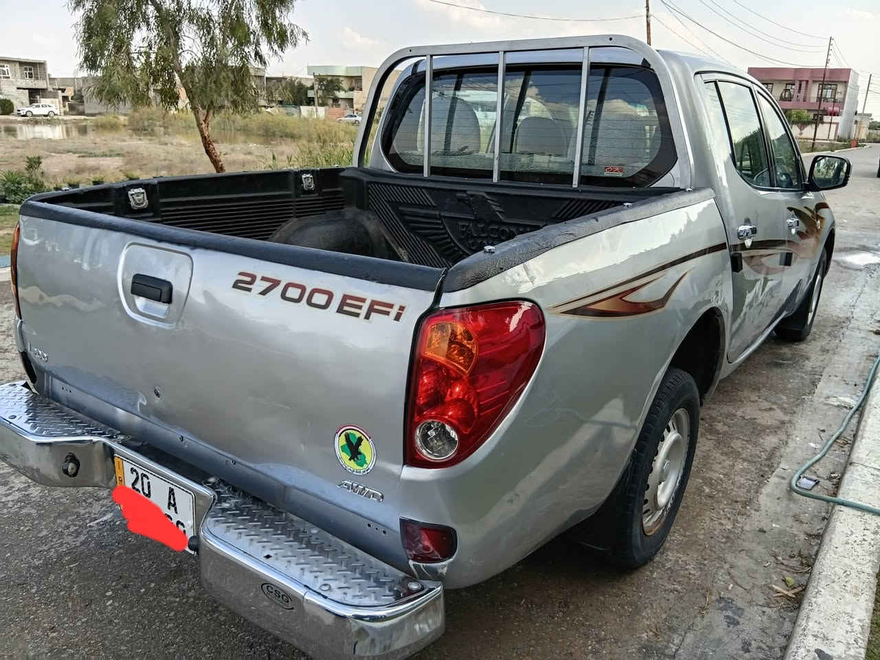 بيكم ميسيبوشي L200
2010 رقم ديالى سنويه ٣١ بأسمنا 
للبيع 78 ورقه وبيها شي قليل 
مصبوغه عام الضرر 
تكمه جهة باب سايق ونصف ااقماره فقط 
اثر سقوط شجره عليها باقي مكفول 
العنوان ديالى بعقوبه الحكيم 
*********** 
تبريد تدفئه 
كير عادي 
مكينه خير من الله 
اكسل كله نضيف 
مسويلها ادامه من نوزلات بلكات راديترات 
دهن درجه اولى تنضيف مكينه 
باتري جديد 
صدر جديد 
قوايش جديده
