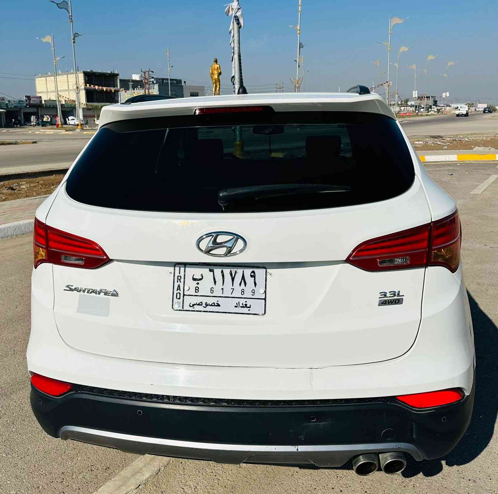 السلام عليكم سنتافي للبيع موديل 2013 فول موصفات رقم بغداد بسمي تحويل ثاني يوم ربع بنيد صبغ بدون دواخل فقط مكان السيارة واسط الصويرة للاستفسار *********** السعر 170 وبيها مجال 6 سلندر
