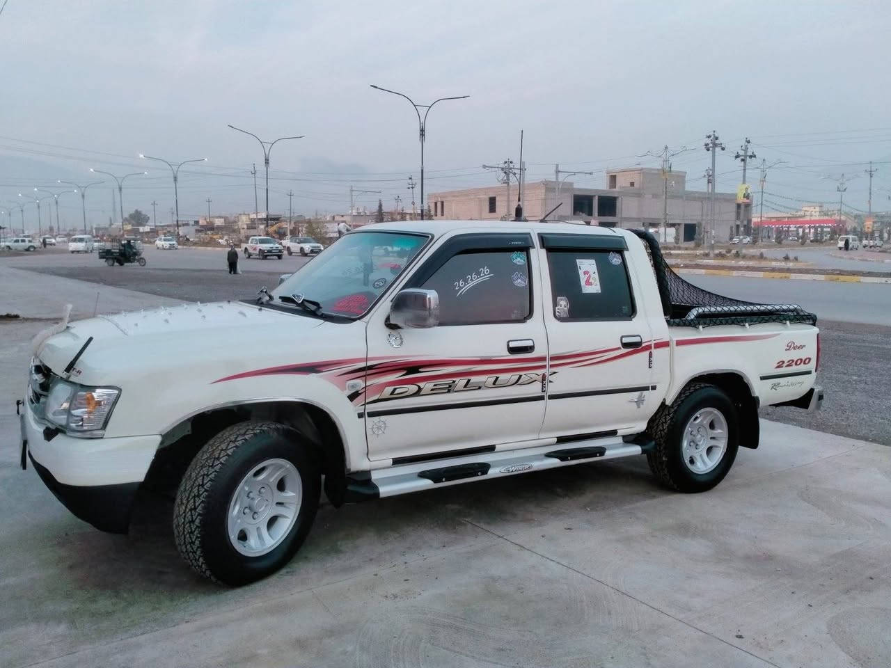 ***********
***********
ديري مؤديل 2008 مةنةفيست دةشپول مةرزية جام كةرةبةيي بي دةعموو بي ليدران بي خايسةت 4 تايةي نوي گيرو مةكينةو ئةكسل و تةقةو رةقةو كةرةبةي هةموو گياني بةشورت لؤكة سيارةكة پيويست بة وةسف نةكةت سةعري 47 گةلةو مةعةمةلة
