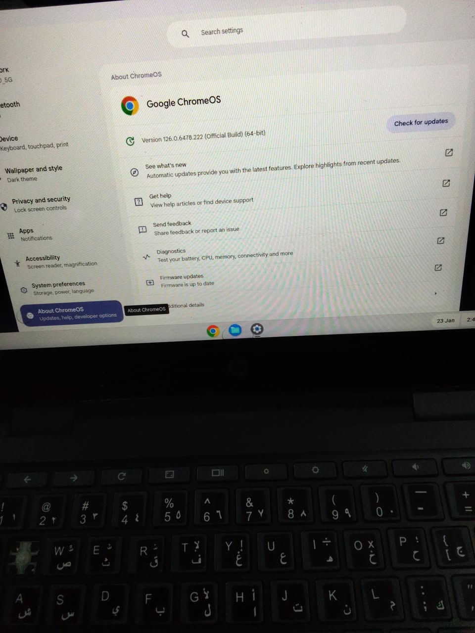 عرض رهيب سعر 59 الف ✨ وبيه مجال بسيط ❤️
 لابتوب hp نظام تلفون حال حال الموبايل والايباد سلس يخبل يفيد تصفح دراسه والعاب خفيفه مساحه 16 مدري 32
جهاز مستعمل نظيف يجي وياه جنطه وشاحنه الاصليه
بغداد الطبجي
لا يوجد توصيل تريد نلتقي ماكو مشكله
مع السلامه


**إذا كنت صاحب هذا الإعلان وتريد حذفه لأي سبب، رجاءا أرسل رسالة إلى الدعم الفني**