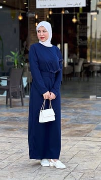 فستان صيفي • قماش ميرا تركي • مقاسات ٣٨-٤٨