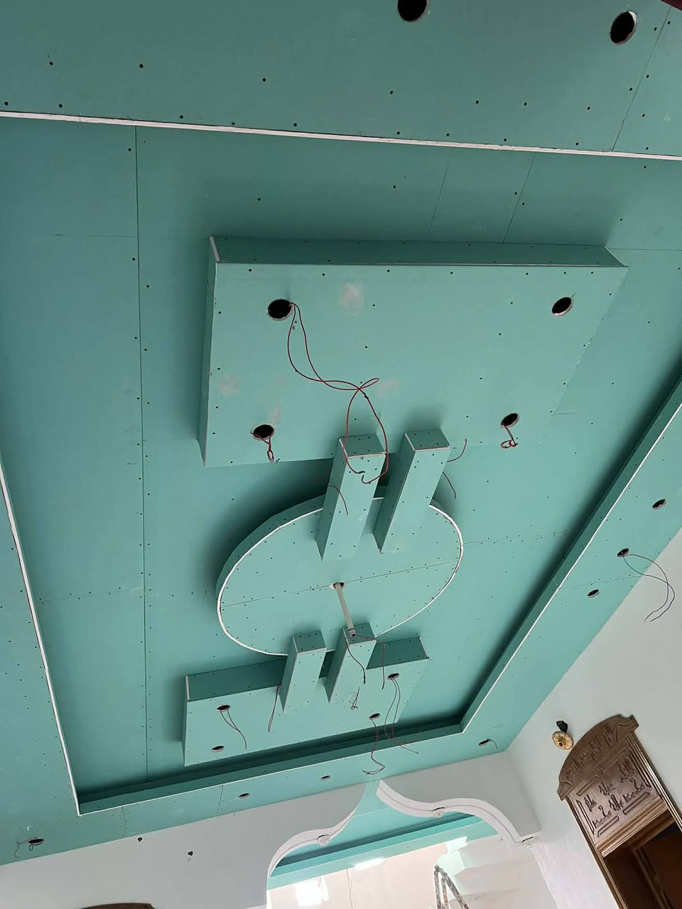 جزا من اعمالي  مكاني السوير رقمي *********** ملاحضة افضل شي اليوم بالجبس قاعدة الحديد تكون 40 سانتيم مو 60
