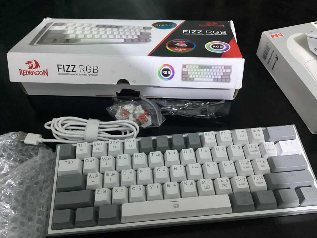 ماوس وكيبورد للبيع
ماوس من شركه attack shark R1
30 الف فقط

كيبورد كيمنك RGB متعدد الالوان من شركه REDRAGON  ب35 الف فقط 
عنوان بغداد
الرقم ***********
