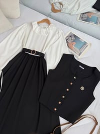 فستان قطعتين • دابل تركي • مقاسات ٣٨-٤٨