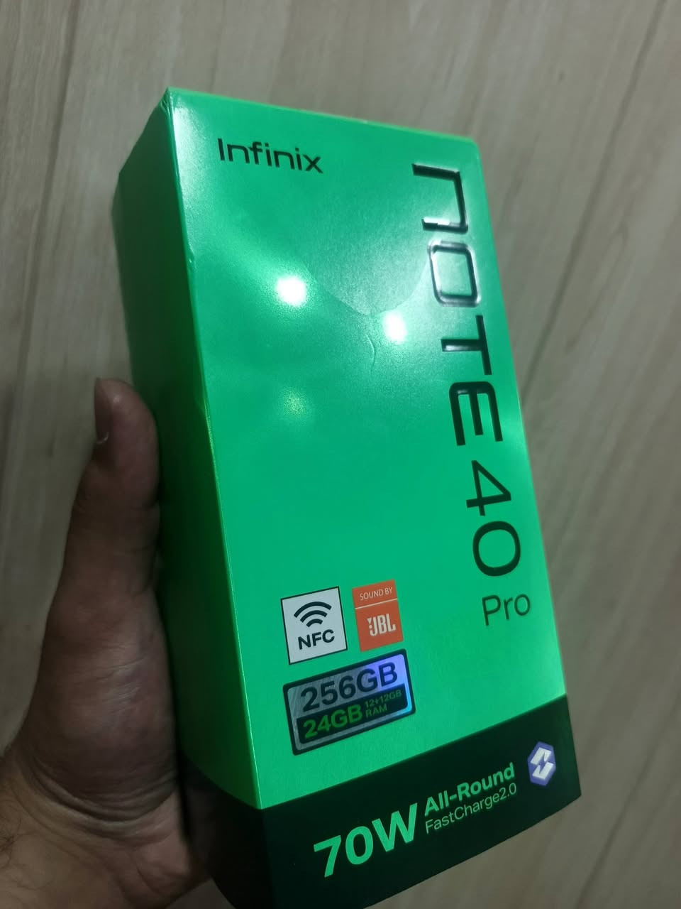 انفنكس نوت 40 برو 5g ذاكره 256 رام 18 بصمة بلشاشه بس لمس مكسور غراضه كامل موجود 

للبيع سعر خاص يرهم مراوس،


**إذا كنت صاحب هذا الإعلان وتريد حذفه لأي سبب، رجاءا أرسل رسالة إلى الدعم الفني**
