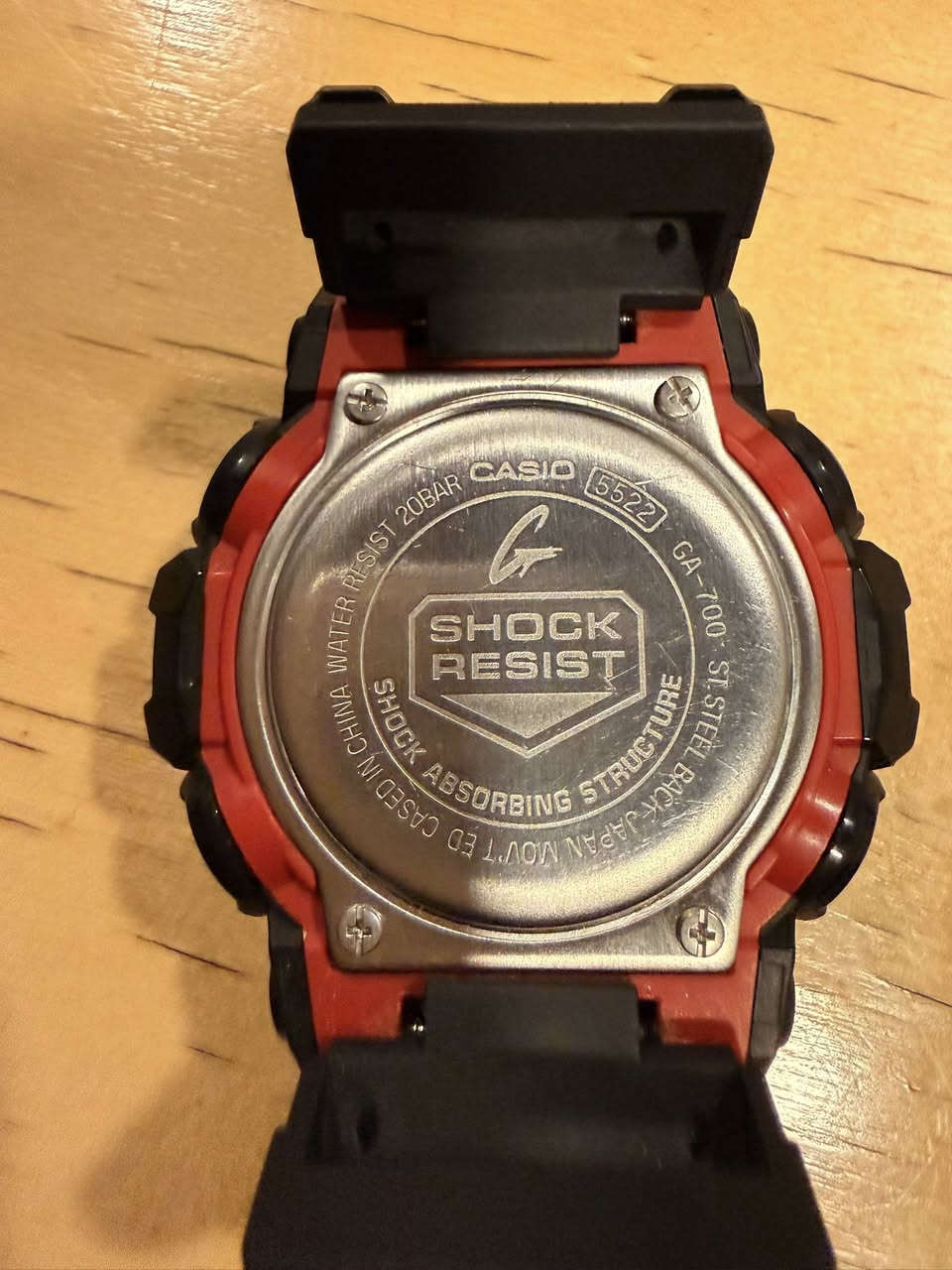 Casio G shock 
كاسيو جي شوك اصليه للبيع 
٩٠ الف


**إذا كنت صاحب هذا الإعلان وتريد حذفه لأي سبب، رجاءا أرسل رسالة إلى الدعم الفني**