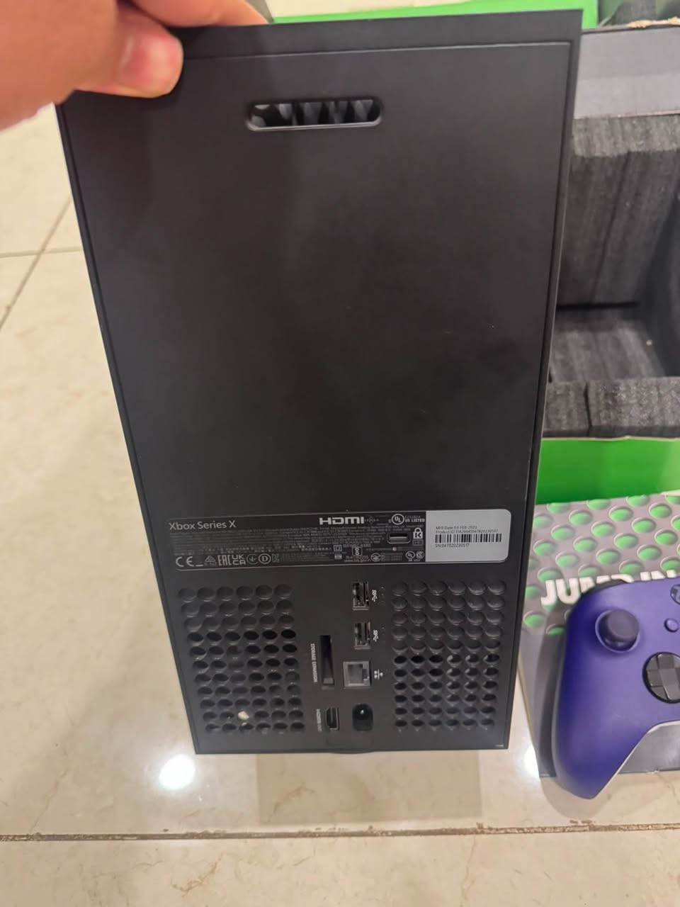 مرحبا 
للبيع XBOX SERIES X 
اصدار 2023 
استعمال جدا قليل اخو الجديد 
ما مفتوح ولا مصلح 
ملحقاته جوستك وكارتونة وكيبلات
مكاني بغداد - السعر 750 بغداد, العراق


**إذا كنت صاحب هذا الإعلان وتريد حذفه لأي سبب، رجاءا أرسل رسالة إلى الدعم الفني**