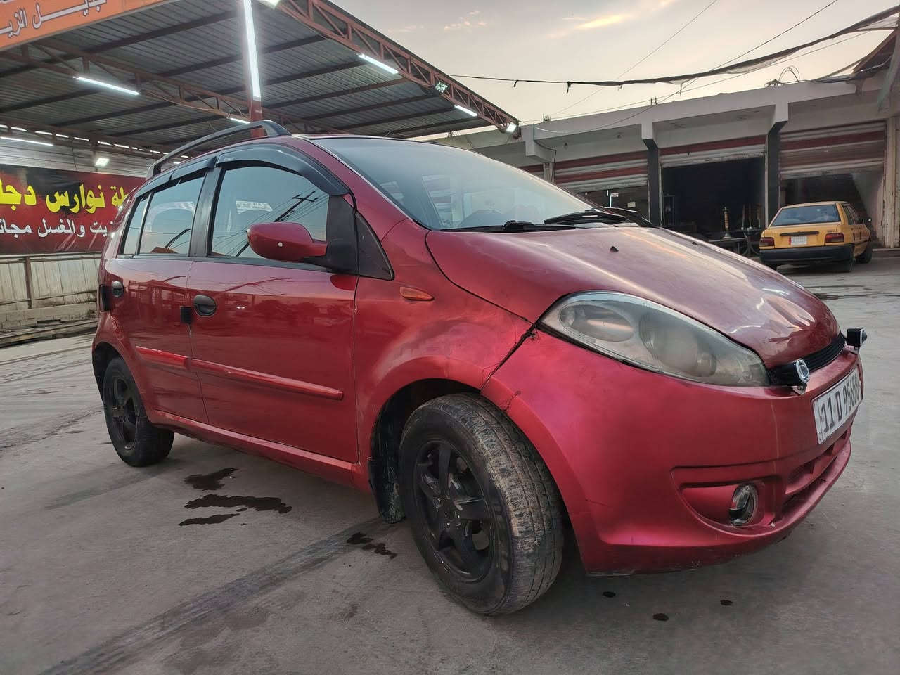 السلام عليكم للبيع او مراوس شيري اي وان مديل١٢ كير اتماتيك محرك مكفول توة مجفت تخم تاير وباتري جديد تبريد يشتغل شاشة رقم الدولي الجديد بغداد وسنوية جديدة  السيارة زينة السعر مناسب ٢٧قفل مو تخابرني اتكلي ٢٥ قفل ٢٧ تحويل نفس اليوم مكاني الزعفرانية ***********
