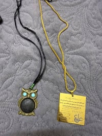 قلادة منقوشة • حرز الامام علي • حجر عباس اباد