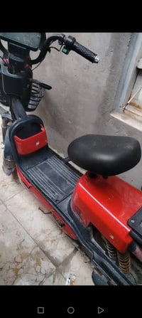 دراجة شحن • بطاريات نص عمر • مبلولة