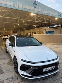 سوناتا N line نظيفة جدا  محرك 2500 تيربو  Sport موديل. 2024 كلين تايتل...