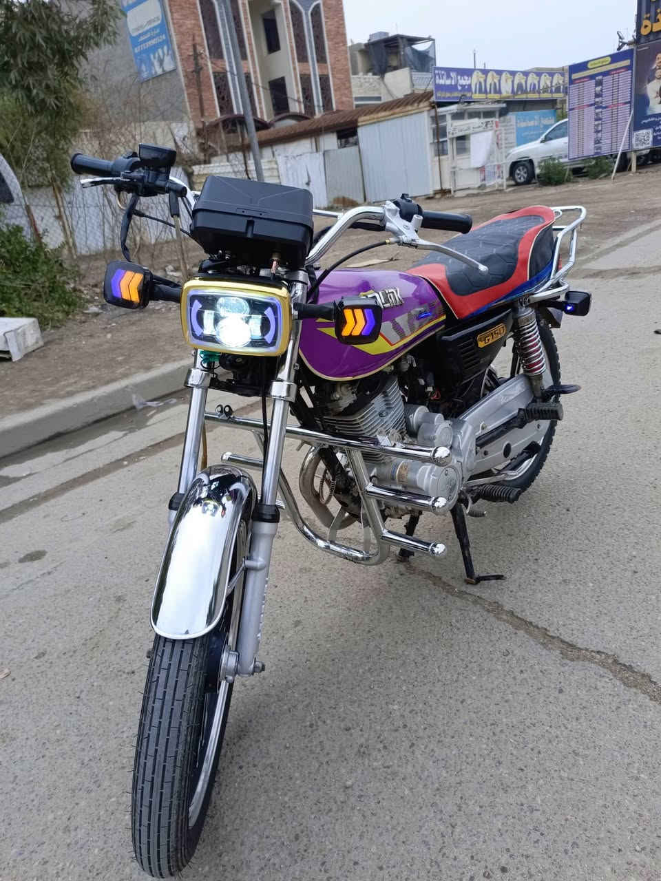 للبيع سونلنك 5 گير مديل 24 اوراق كاملة سلف وهندر مكينة خرسة لانضوح ولاتفيلس ولادخانه صالنصة كاتم دشبول الكتروني كهربائيات شلع شغال دبل ستاند طسة ناعمة ترايك محافظات
ملاحظة الكشن لون جوزي بلادي كلشي مابي بس مغطي من المطر ابيعها 650 مكاني بغداد البياع الشراي يتصل ***********
