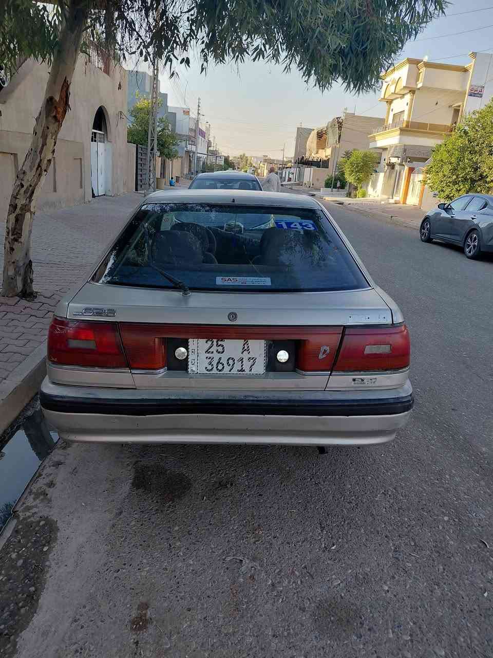 السلام عليكم 
مازدا ٦٢٦ /موديل ٨٩ /رقم كركوك
محرك ٨ بخ كير اوتوماتيك ،جام كهربائي 
هزة جديد ،سنوية بسمي ،كابون بانزين، ،  
 باب الخلفي صبغ بدون داخل 
السعر ٤٥ وبيها مجال
الاستفسار 
***********
***********
