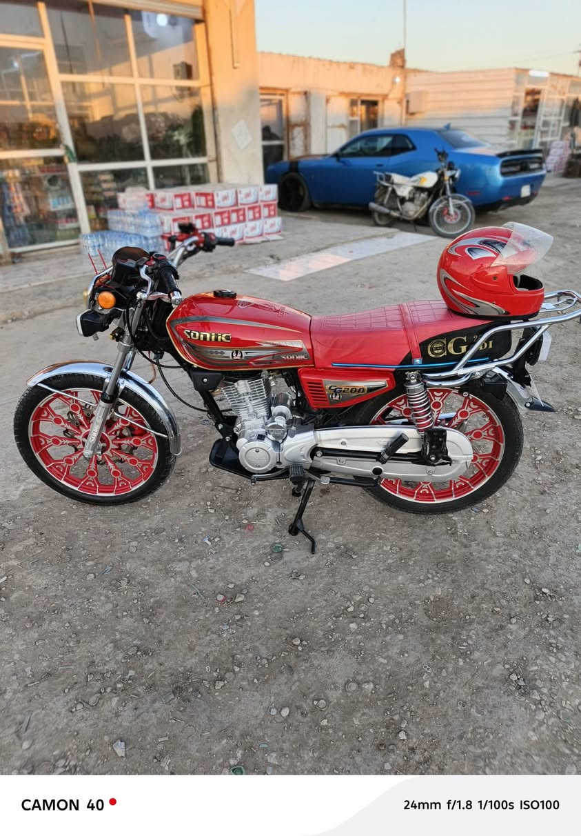 السلام عليكم ورحمة الله وبركاته 
دراجة اوراق 2025
مكينه 200
مكفولة كفالة عامة 
دراجة جديدة السعر 800وبية مجال لشراي الاستفسار ***********
