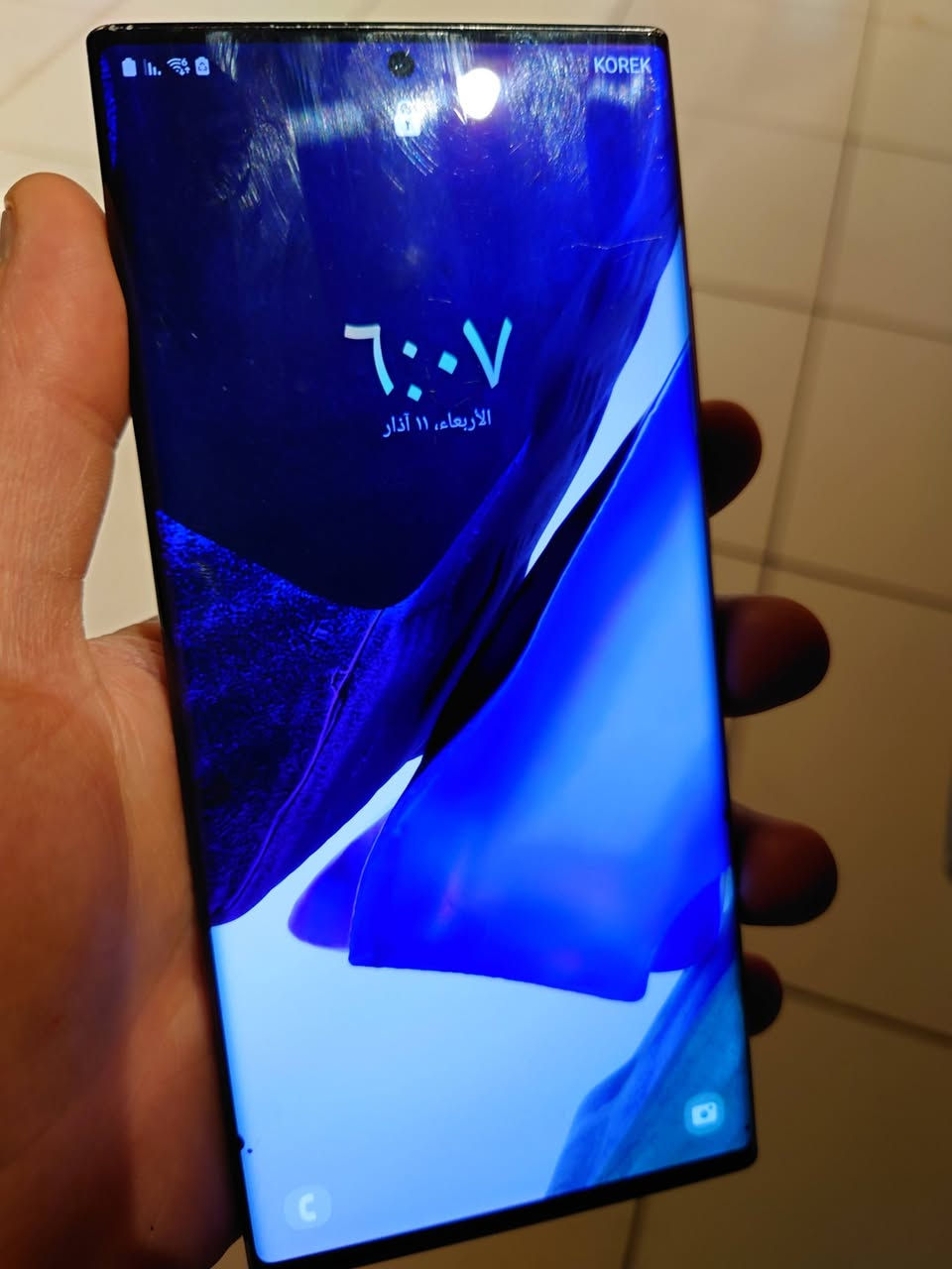 سامسونج نوت 20 الترا 5g مابيه عيب شغال فول مواصفات غني عن التعريف بيه نقطة بالشاشة مثل ما موضح ما مأثرة بشي تواجد سليمانية لا يوجد توصيل سعر 225 وبيه مجال


**إذا كنت صاحب هذا الإعلان وتريد حذفه لأي سبب، رجاءا أرسل رسالة إلى الدعم الفني**