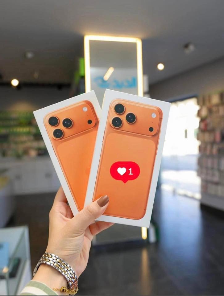 الـسعــر   160   الف فقط والتوصيل مجاني
�📱 أقــوى عــرض على iPhone 17 Pro Max المجدّد 📱�
الصنع في كندا 🇨🇦 

🔋 بطارية  100‎%
📸 كاميرا فائقة الدقة
🔺الذاكره  512 جيجابايت 
⚡ أداء سريع وقوي
🔺يدعم لعبة البو بجي 
🔺عدد الفريمات 60 فريم 
🔸يدعم السيم كارت 
🛡️ فحص كامل + ضمان على الجهاز
💰 سعر مناسب وتحدّي السوق

متوفر با اللون 

لون برتقالي 🧡

ليش تختار جهازنا؟

✔️ ضمان تشغيل
✔️ توصيل لكل المحافظات مجاني 
✔️ تعامل راقٍ + مصداقية 100%

الحجز وتساب 
***********
